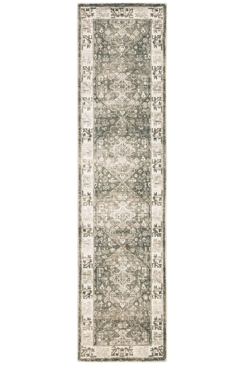 Oriental Weavers Savoy 28105 Charcoal, Ivory