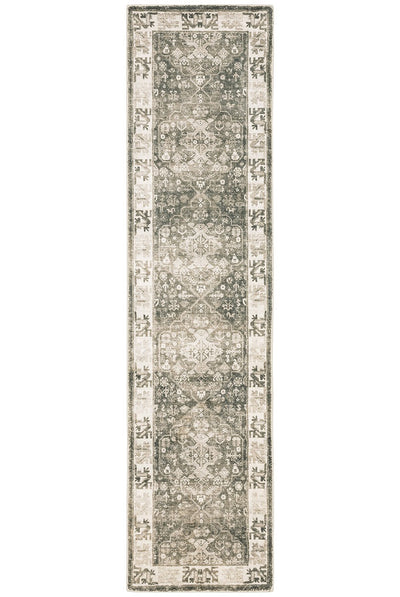 Oriental Weavers Savoy 28105 Charcoal, Ivory