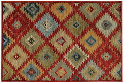 Oriental Weavers Sedona 5936D Red, Multi