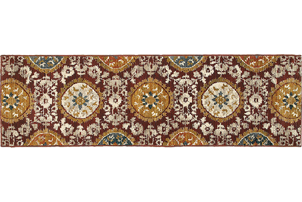 Oriental Weavers Sedona 6366A Red, Gold