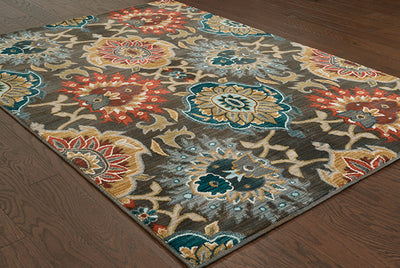 Oriental Weavers Sedona 6369D Charcoal, Multi