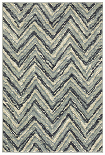 Oriental Weavers Seneca SE03A Blue, Ivory