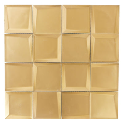 Crossville Sideview Glass 3 x 3 12" x 12" Glass Mosaic