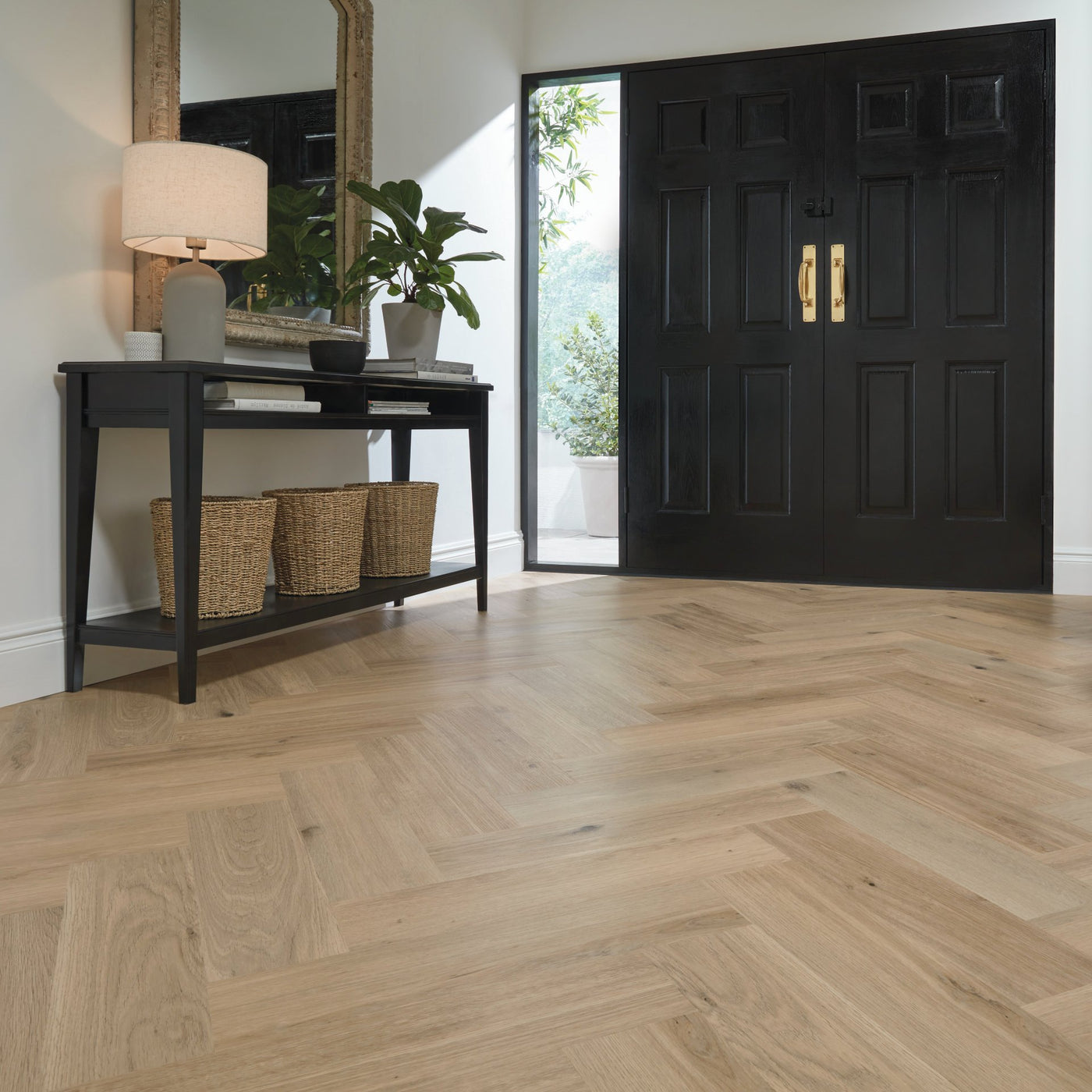 Karndean Korlok Select Herringbone 6" x 24" Vinyl Plank