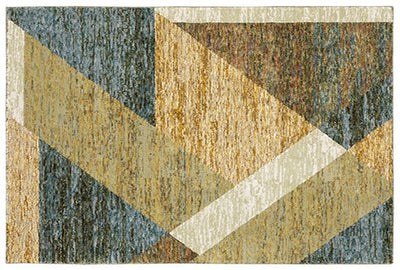 Oriental Weavers Strada STR09 Gold, Blue