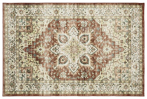 Oriental Weavers Sumter SUM01 Red, Ivory