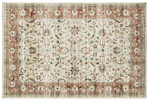 Oriental Weavers Sumter SUM03 Ivory, Rust