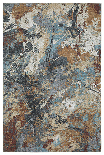 Oriental Weavers Sumter SUM13 Blue, Rust