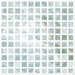 Prestige Glamour 1 x 1 12" x 12" Porcelain Mosaic