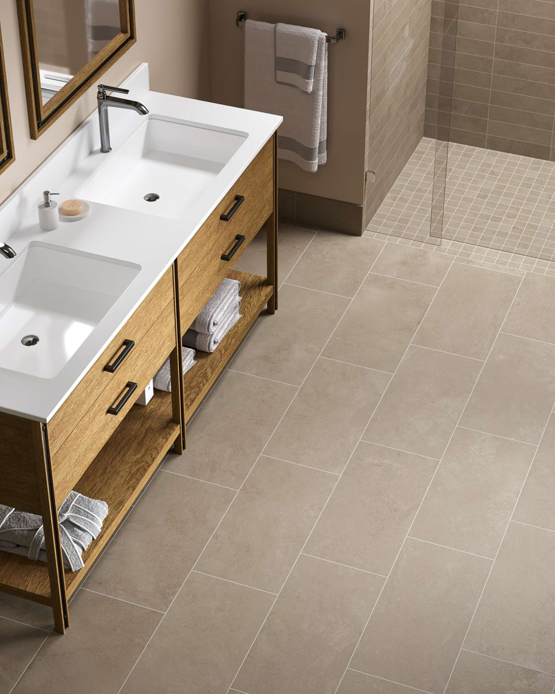 Atlas Concorde Cove Terra 2 x 2 11.75" x 11.75" Porcelain Mosaic