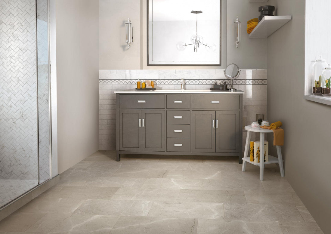 Atlas Concorde Eon 1 x 4 Herringbone 11.75" x 11.75" Porcelain Mosaic