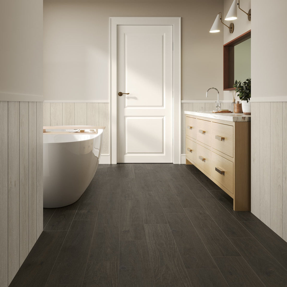 Atlas Concorde Memory Oak 8" x 40" Porcelain Tile