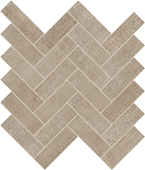 Atlas Concorde Fray 1 x 4 Herringbone 11.75" x 11.75" Porcelain Mosaic