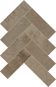 Atlas Concorde Rift 2 x 6 Herringbone 9.38" x 11" Porcelain Mosaic