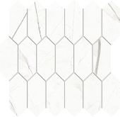 Atlas Concorde Beyond Calacatta 2 x 5 Picket 11.71" x 12.29" Porcelain Mosaic