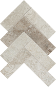 Atlas Concorde Rift 2 x 6 Herringbone 9.38" x 11" Porcelain Mosaic