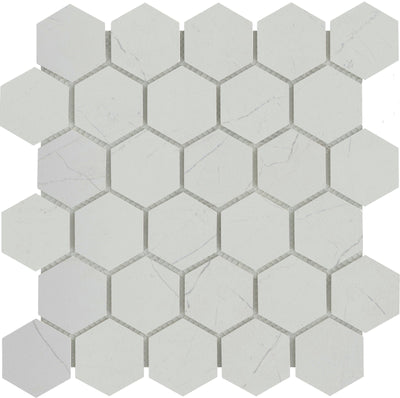 Emser Solara 2" Hexagon 10" x 11" Porcelain Mosaic