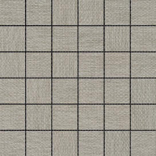 Emser Jute 2 x 2 12" x 12" Porcelain Mosaic