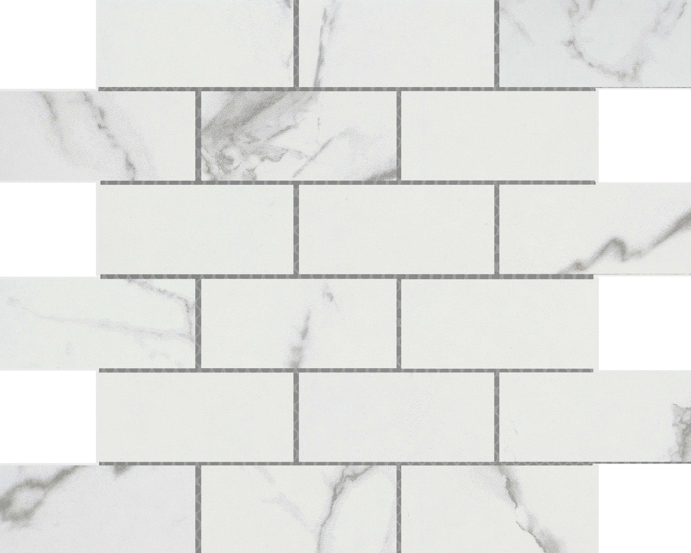 Emser Serendra 2 x 4 Offset 12" x 12" Porcelain Mosaic