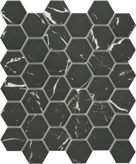 Emser Elegan 2" Hex 11" x 13" Porcelain Mosaic