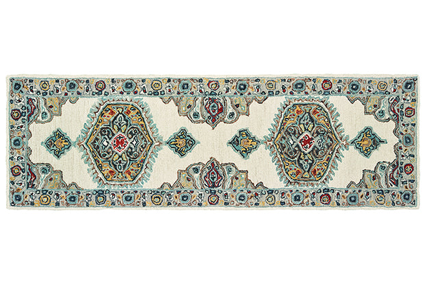 Oriental Weavers Zahra 75505 Ivory, Grey