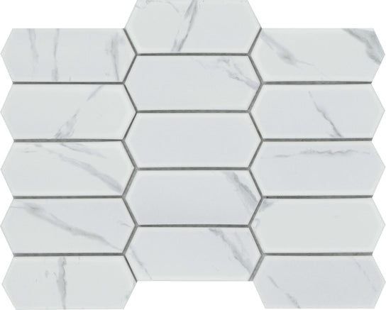 Emser Elegan Thicket 10" x 14" Porcelain Mosaic