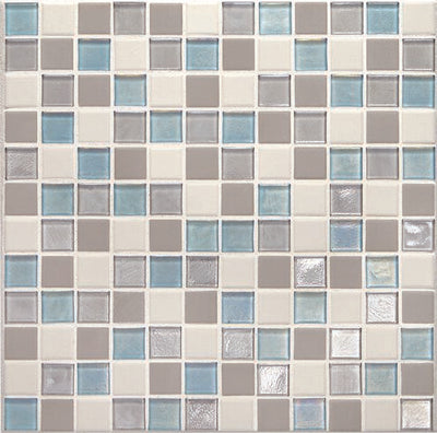 Daltile Coastal Keystones 1 x 1 12" x 12" Glass Mosaic (Clearance)