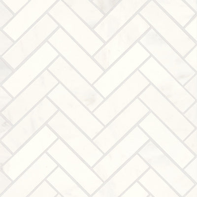 Bedrosians Magnifica ERA Herringbone 1 x 4 12" x 12" Porcelain Mosaic