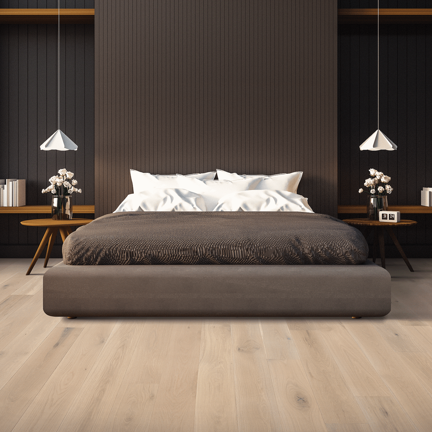 Mohawk TecWood Select Coastal Couture Plus 7.48" x 75.59" Hardwood Plank Coastline Oak