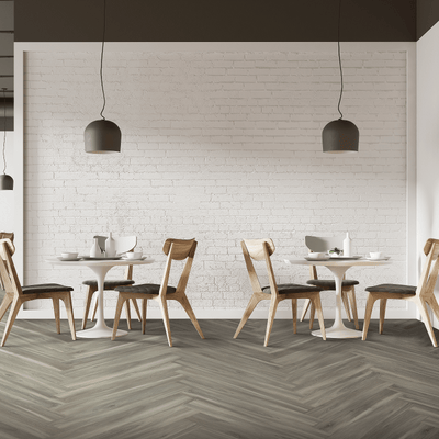 Mohawk 295HB 6" x 48" Crowned Kinglet Oak Vinyl Plank