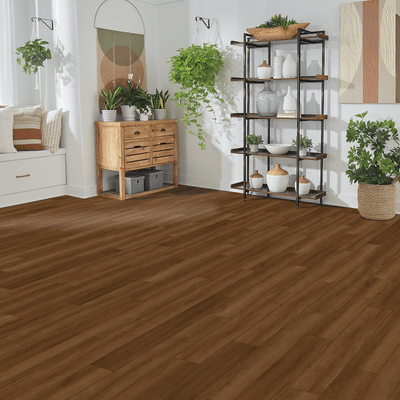 Mohawk Covington Falls 7.46" x 47.80" Chestnut Vinyl Plank