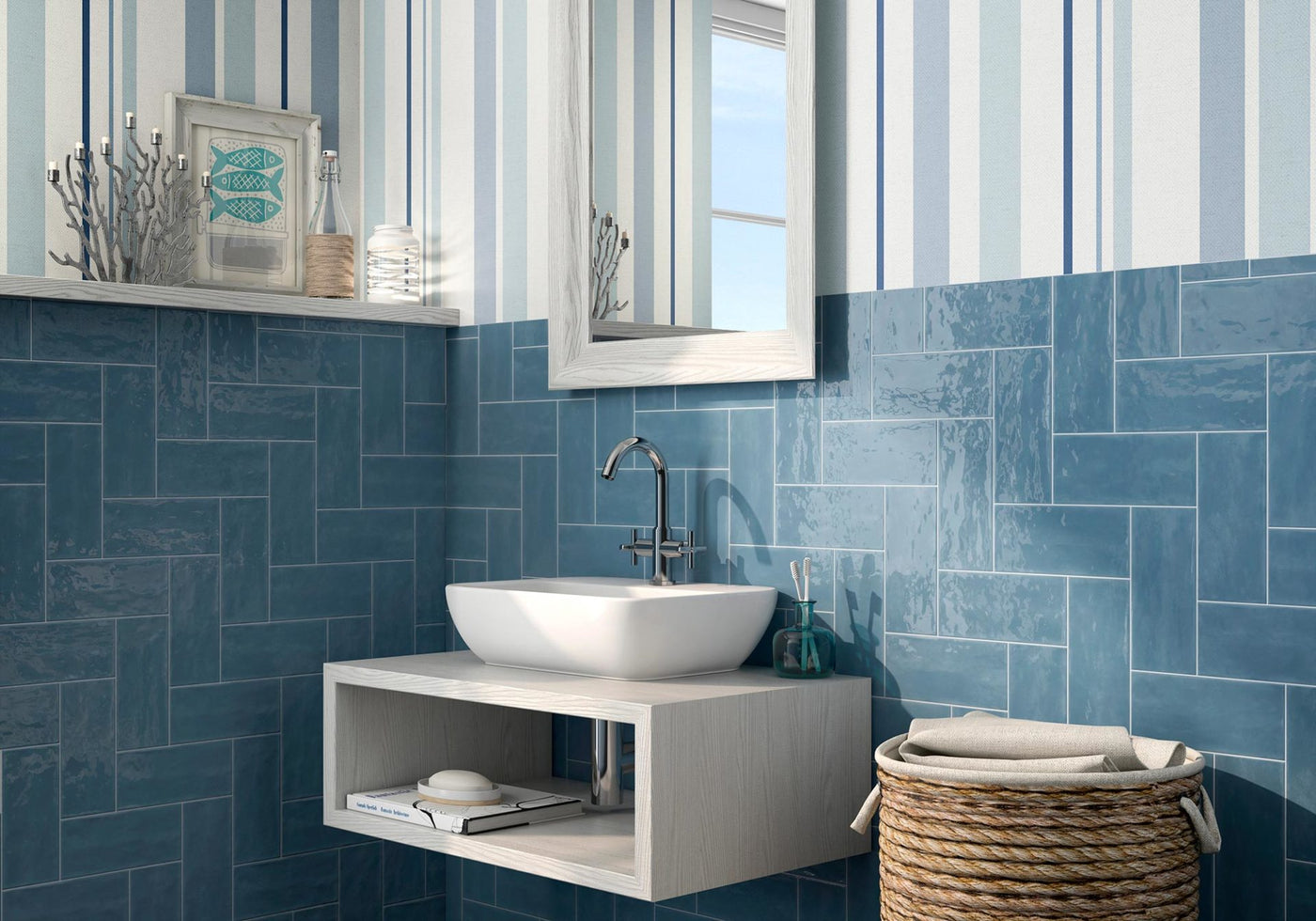 Roca Tile Maiolica 3" x 6" Ceramic Tile