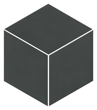 American Olean Neoconcrete 3D Cube 12" x 12" Porcelain Mosaic