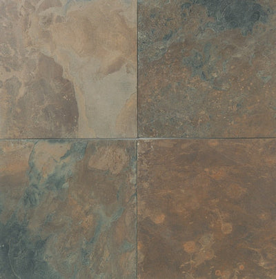 American Olean Slate 12" x 12" Mongolian Spring Natural Stone Tile