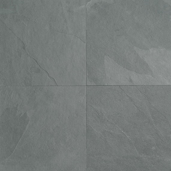 American Olean Slate 12" x 12" Indian Multicolor Natural Stone Tile