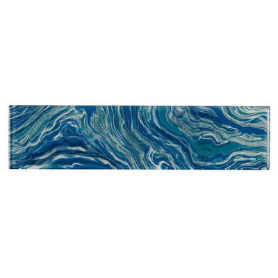 Anthology Oceanique High Tide 3" x 12" Glass Tile