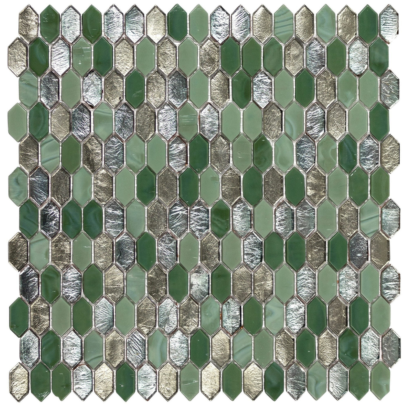 Anthology Royal Gems 12" x 12" Glass Mosaic