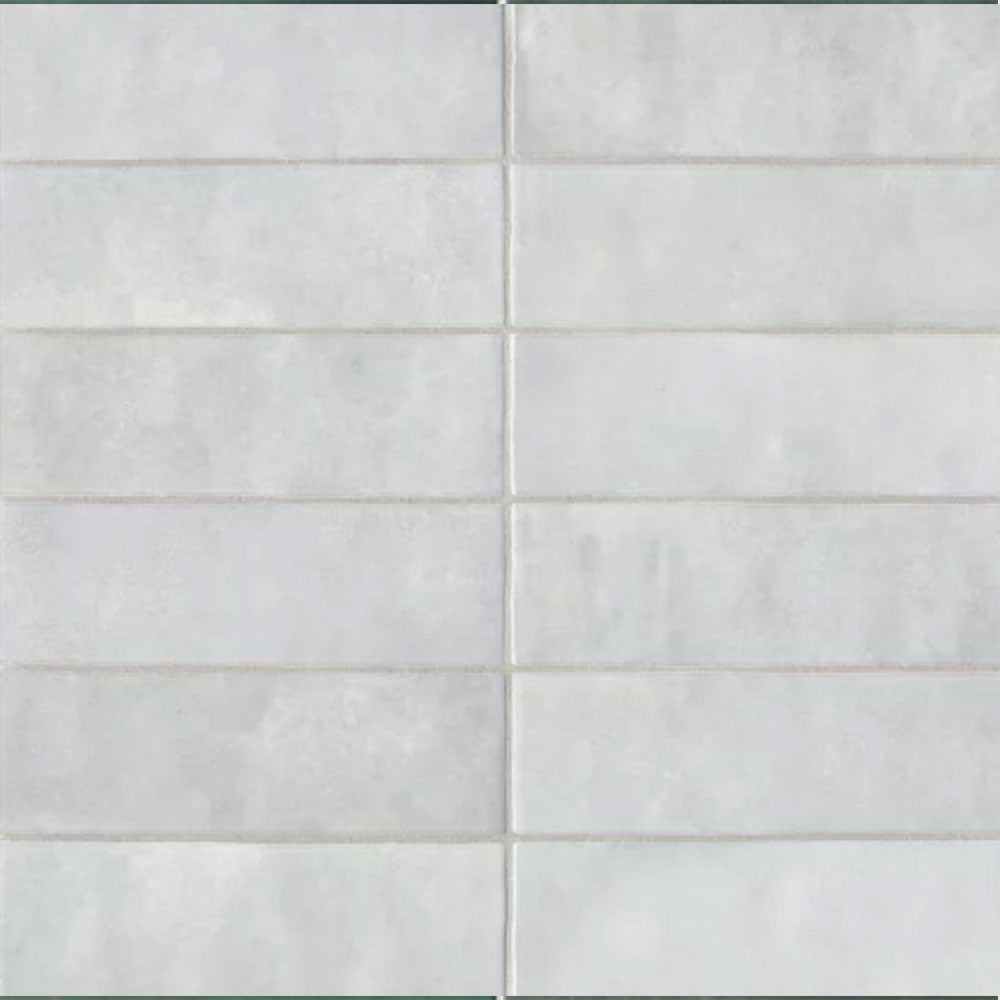 Bedrosians Cloe 2.50" x 8" Green Ceramic Tile