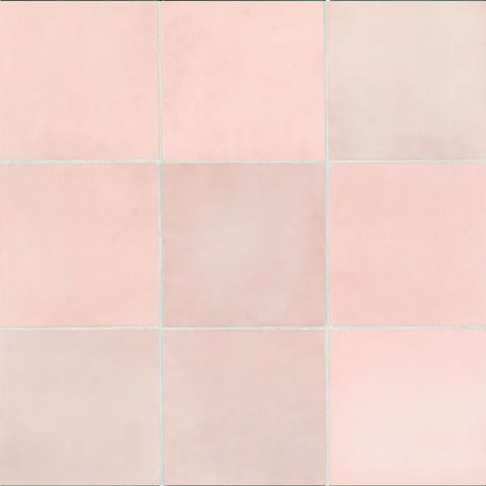Bedrosians Cloe 5" x 5" Pink Ceramic Tile