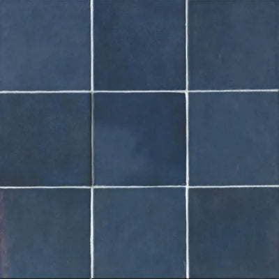Bedrosians Cloe 5" x 5" Blue Ceramic Tile