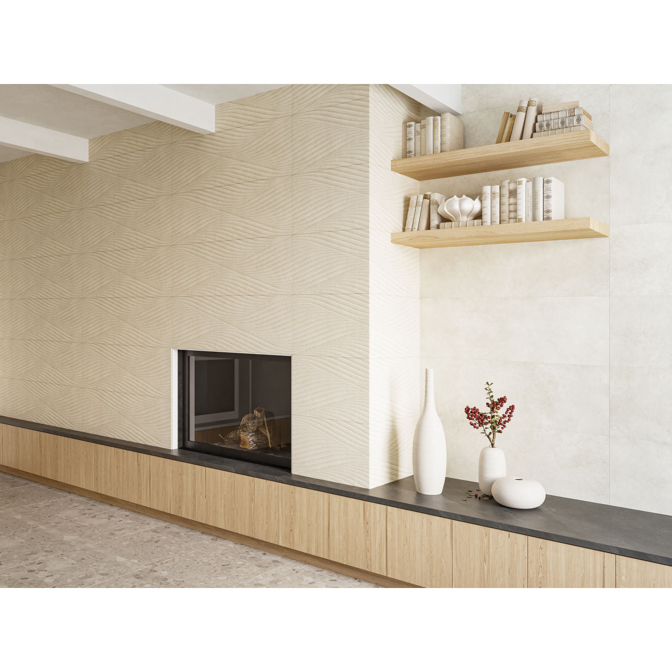 Bedrosians Donna 13" x 40" Ceramic Tile