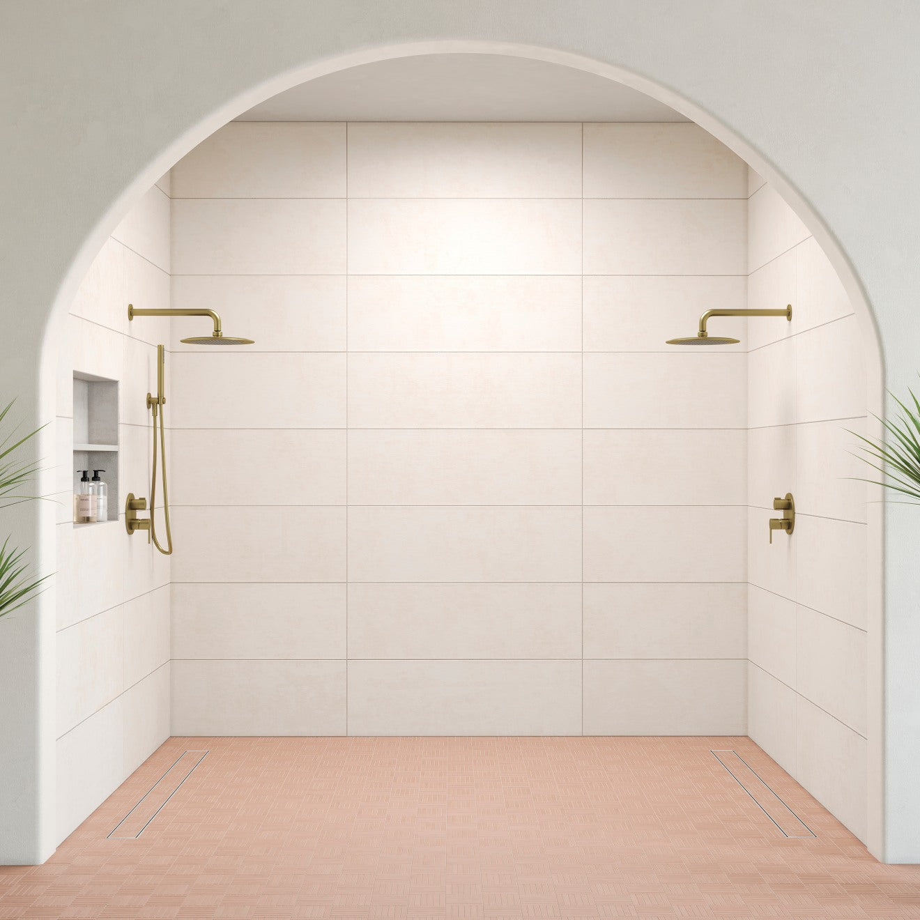 Bedrosians Donna 13" x 40" Ceramic Tile White