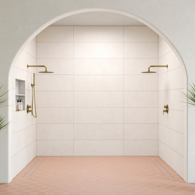 Bedrosians Donna 13" x 40" Ceramic Tile White