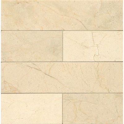 Bedrosians Marble 3" x 12" Crema Marfil Select Marble Tile