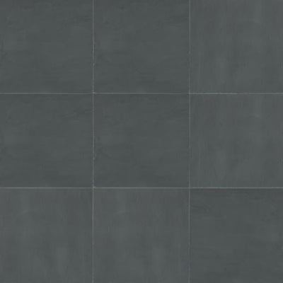 Bedrosians Slate Stone 16" x 16" Slate Tile Black Pearl