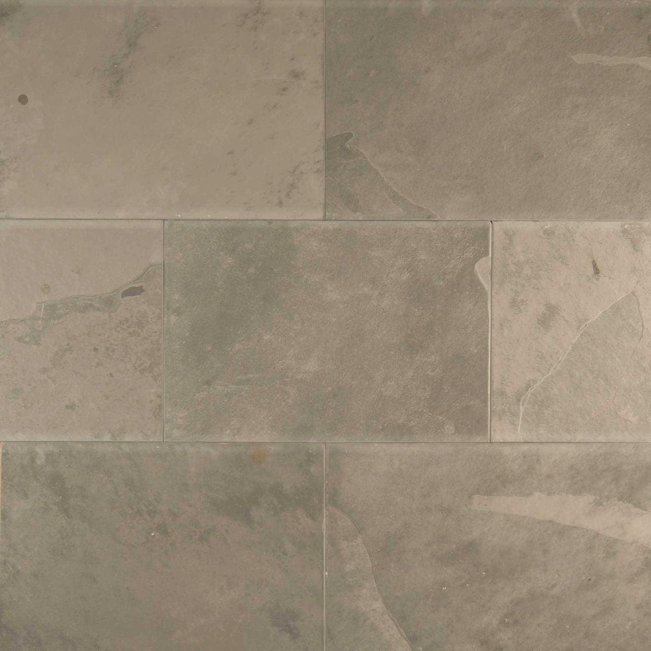Bedrosians Slate Stone 16" x 24" Slate Tile Country Grey