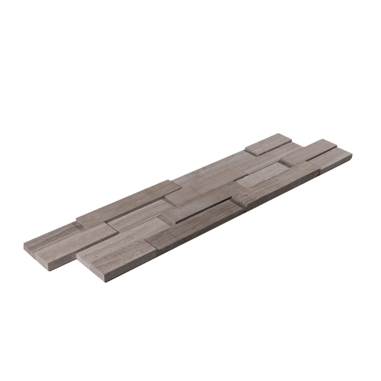 Bedrosians Stone Ledgers 6" x 24" Slate Ledger Millennium Cream