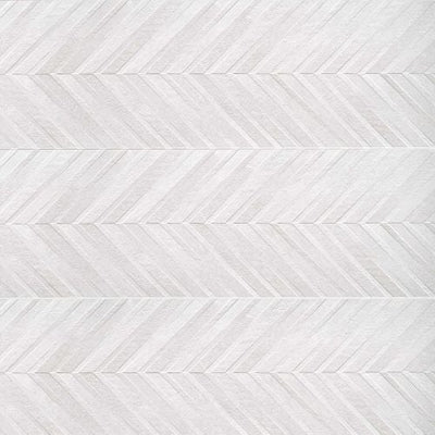 Bedrosians Textuality 16" x 47" White Ceramic Tile