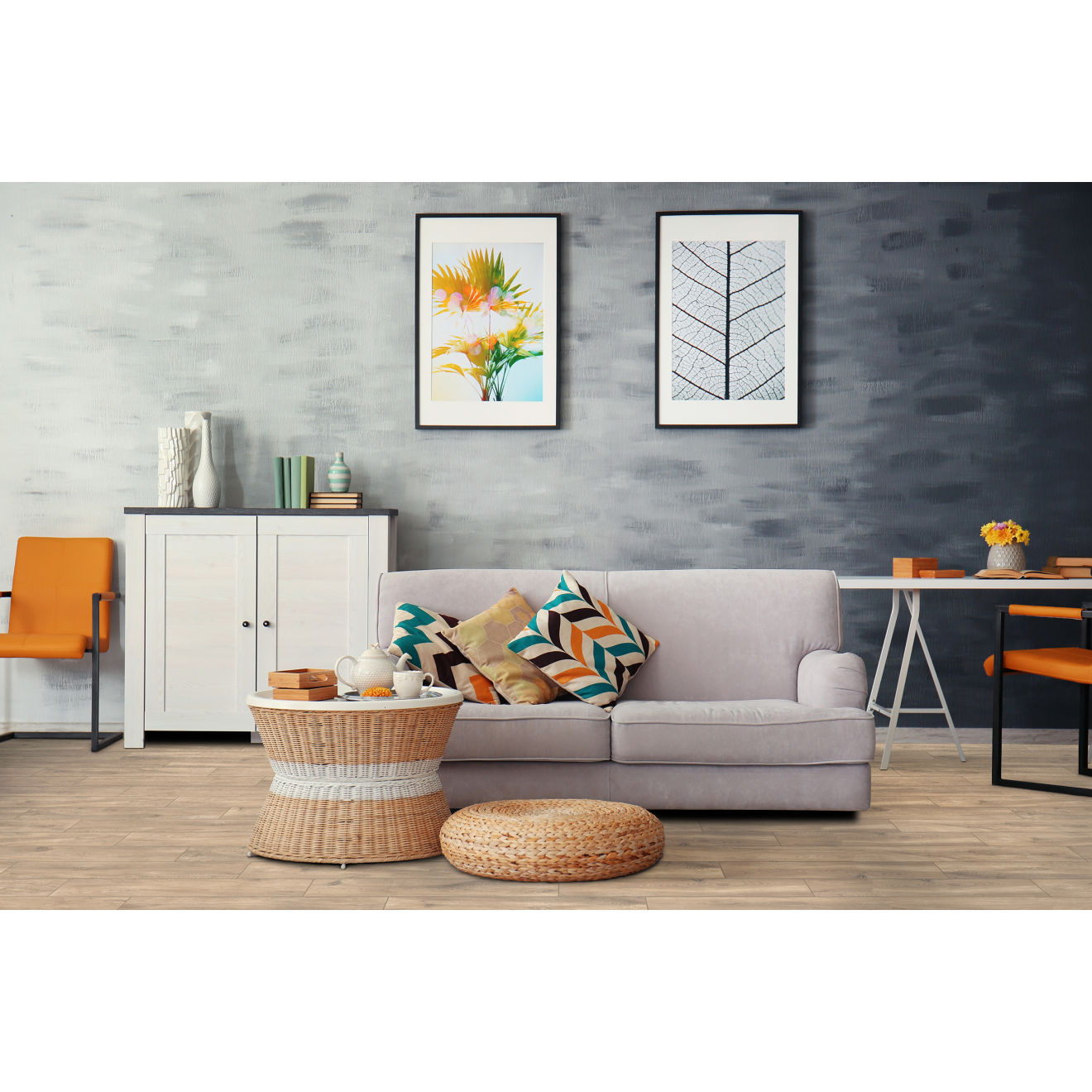 Bedrosians Titus 2.0 6" x 36" Porcelain Tile Beige