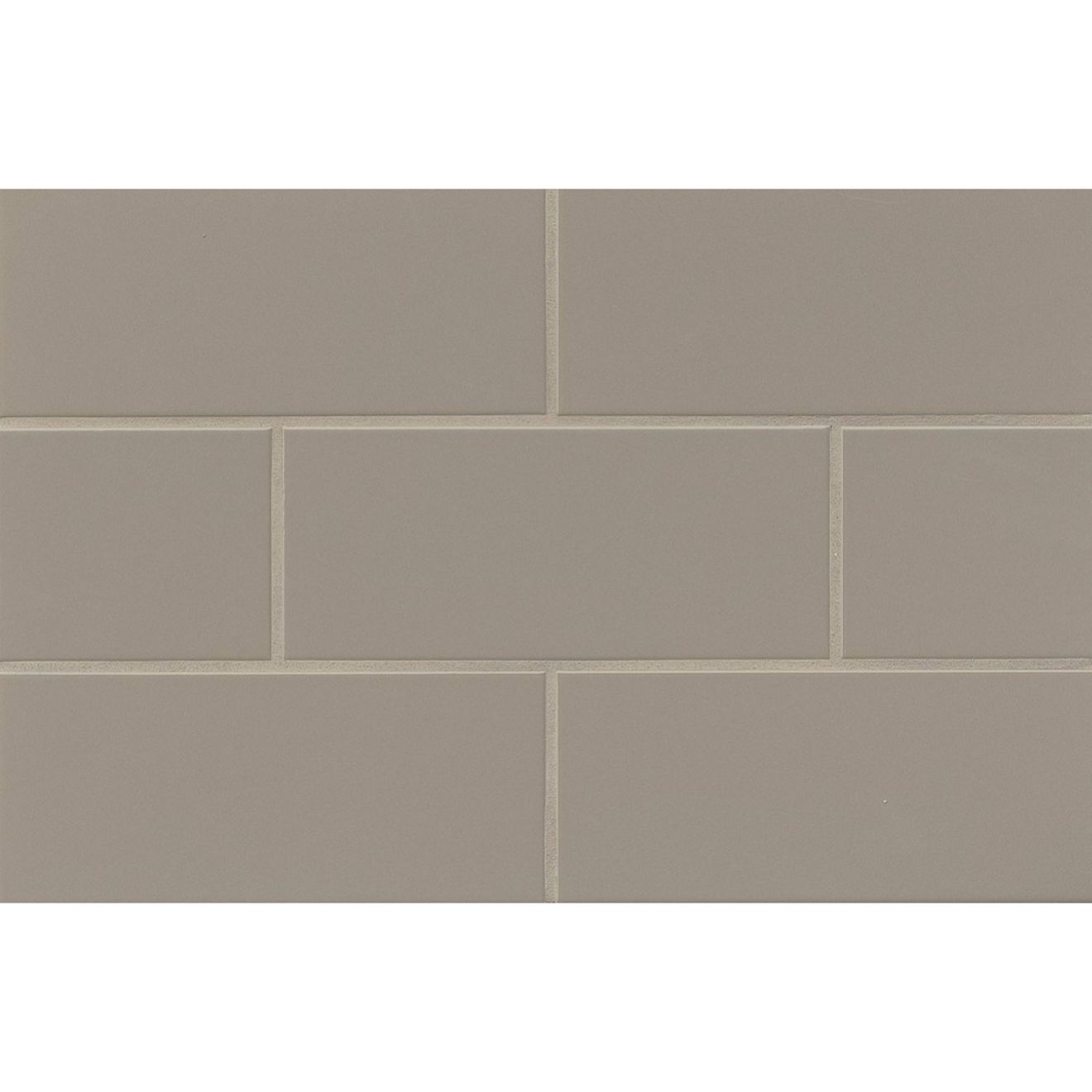 Bedrosians Traditions 4.25" x 10" Ceramic Tile Taupe Matte